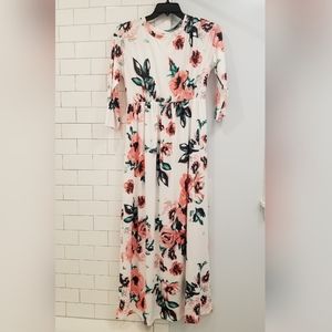 Floral maxi dress